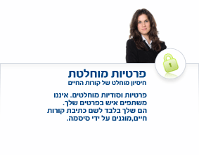 חיסיון מוחלט של קורות החיים